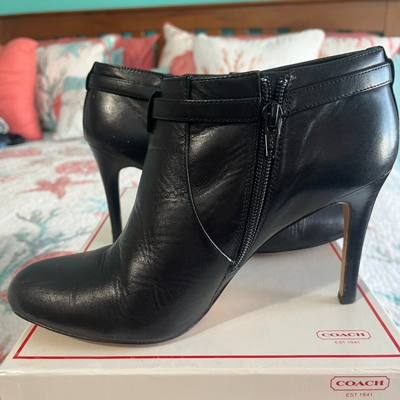 Coach Black Booties - Picture 3 of 6